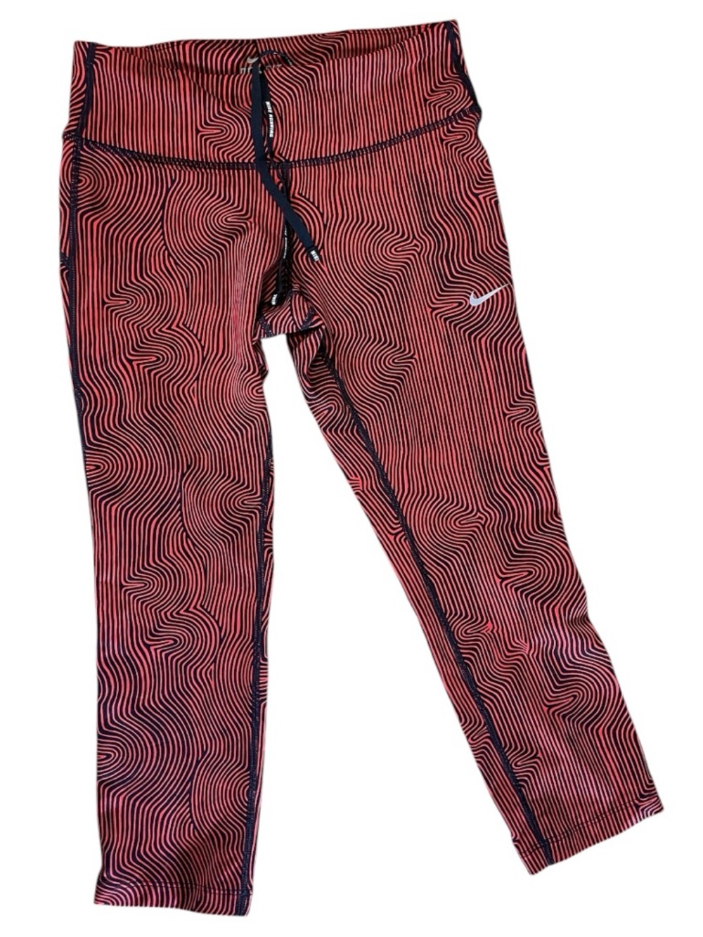 Nike Women’s Red Patterned Running Leggings